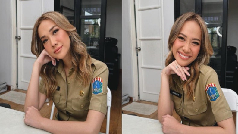 Potret BCL Pakai Seragam PNS Bikin Pangling, Netizen: Ganti Profesi? 