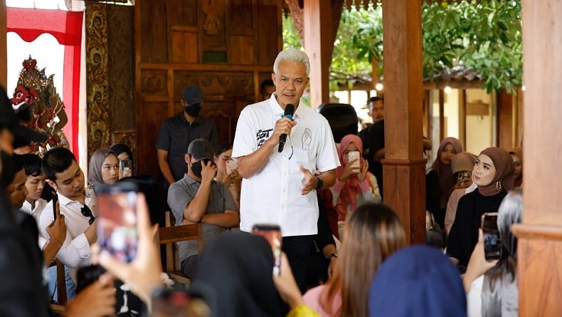 Sapa Milenial Ponorogo, Ganjar Siap Wujudkan Internet Gratis-Merata  