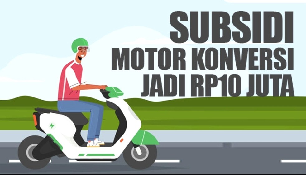 Motor Konversi Dapat Subsidi Rp10 Juta tapi Sepi Peminat, Ini Permasalahannya