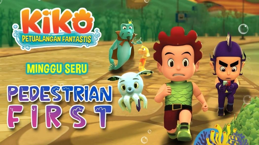 Minggu Seru Bersama KIKO di Episode Pedestrian First