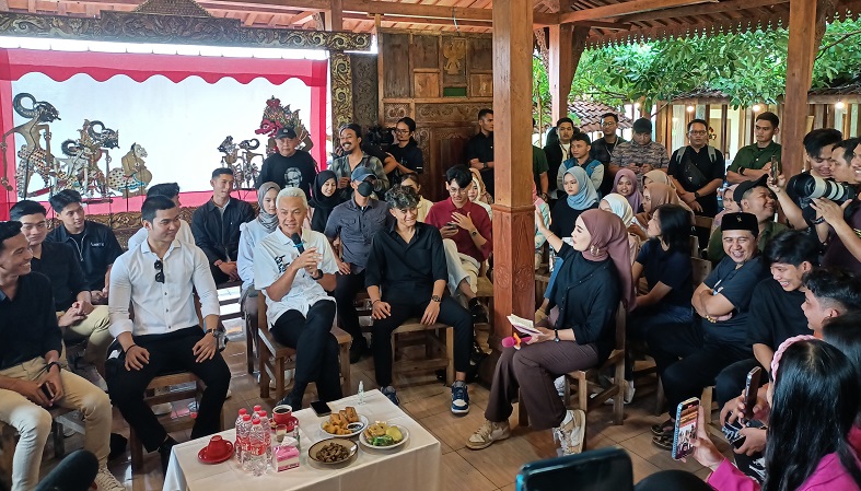 Ganjar Pranowo Tegaskan Dukung Penuh Kreativitas Generasi Milenial