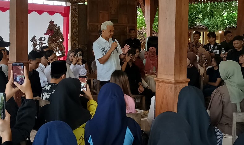 Ganjar Sebut Skill Jadi Modal Utama Generasi Milenial Berkembang
