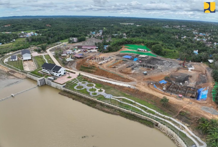 Progres Instalasi Pengelolaan Air Sepaku Semoi IKN Capai 28,8 Persen, Ditargetkan Beroperasi Juni 2024