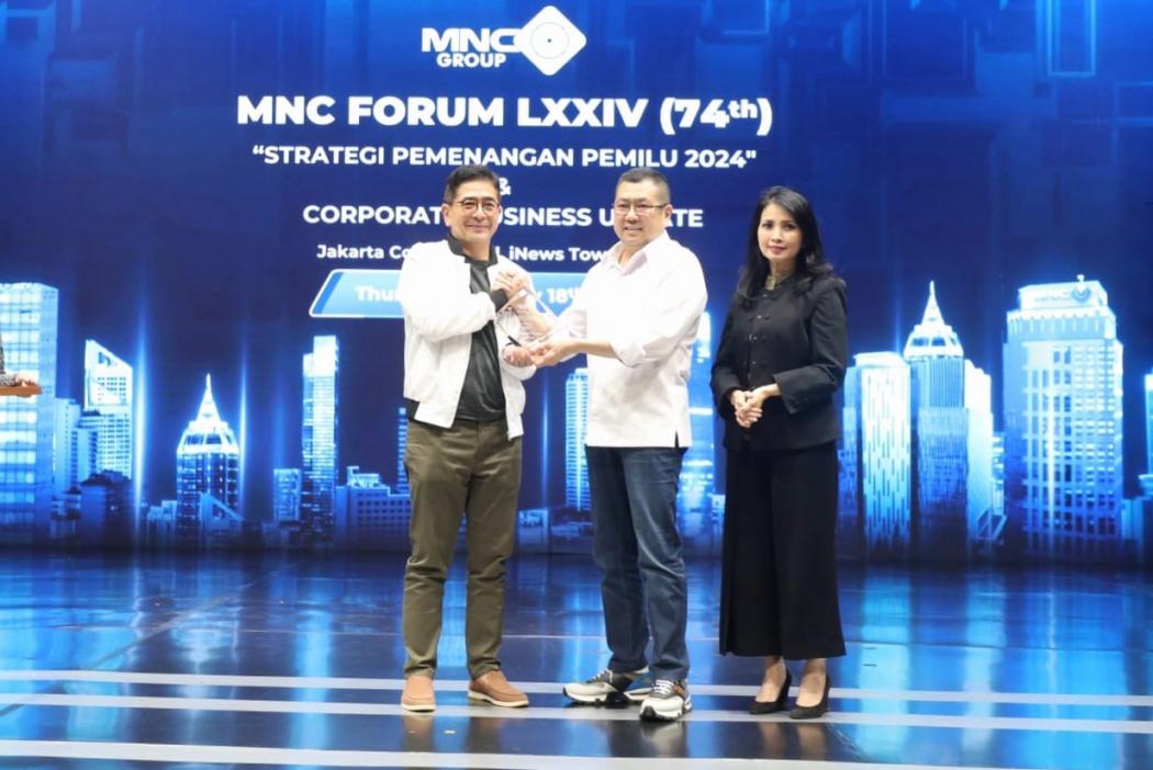HT Apresiasi Paparan Ketua TPN Arsjad Rasjid di MNC Forum LXXIV