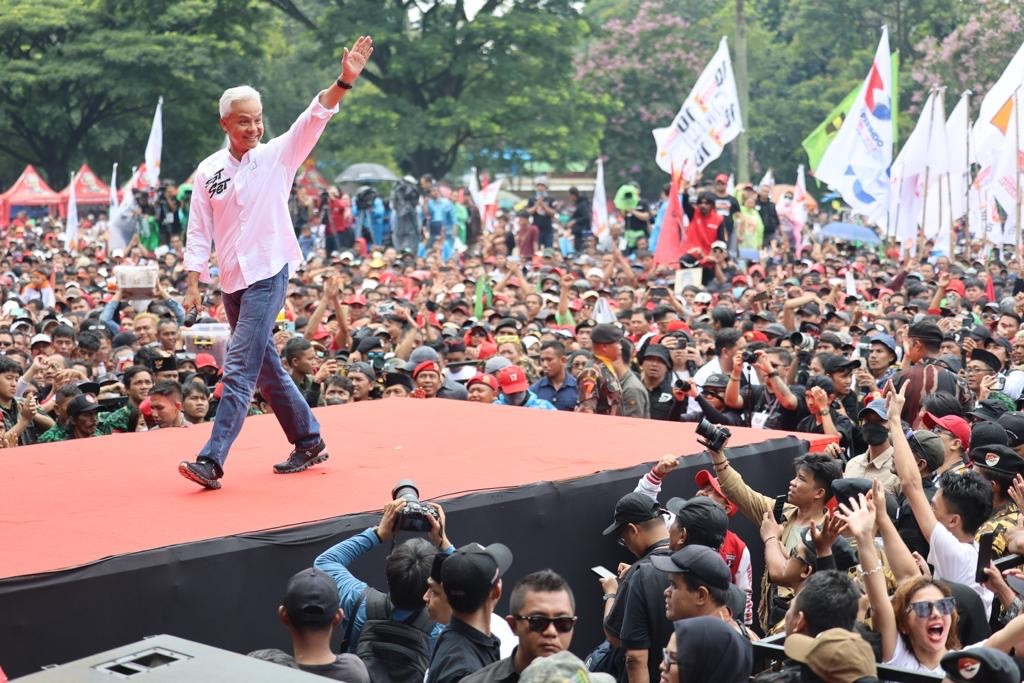 Kampanye Akbar di Bandung, Ganjar Bakal Beri Solusi Inovatif Pangan dan Internet Gratis untuk Generasi Muda