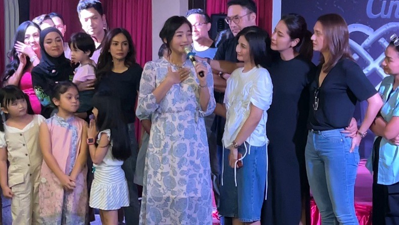 Tangis Glenca Chysara Pecah di Momen Perpisahan Sinetron Ikatan Cinta