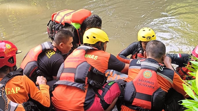 Tragis, Bocah 13 Tahun di Bantul Tewas Tenggelam di Sungai Konteng