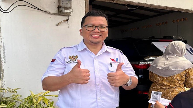 Caleg Perindo Gelar Bazar Murah Bantu Warga Cipayung, Andrey Irawan Simbolon: Program Andalan Bantu Masyarakat