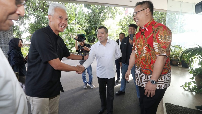 Ganjar Didampingi HT Hadiri Undangan Dialog PGI terkait Situasi Kebangsaan