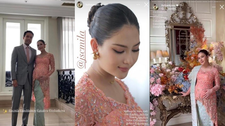 Potret Jessica Mila Prosesi 7 Bulanan dengan Adat Batak, Aura Bumilnya Terpancar