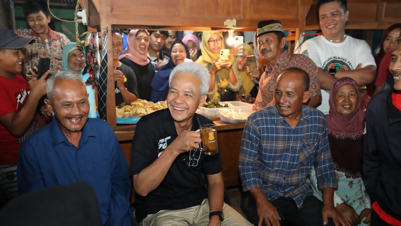 RembuGan, Ganjar Ngewedang Sambil Serap Aspirasi Warga di Gunungkidul