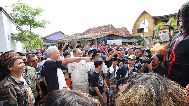 Jaga Kelestarian Seni Budaya Bangsa, Ganjar: Pertahankan Kebudayaan di Masyarakat