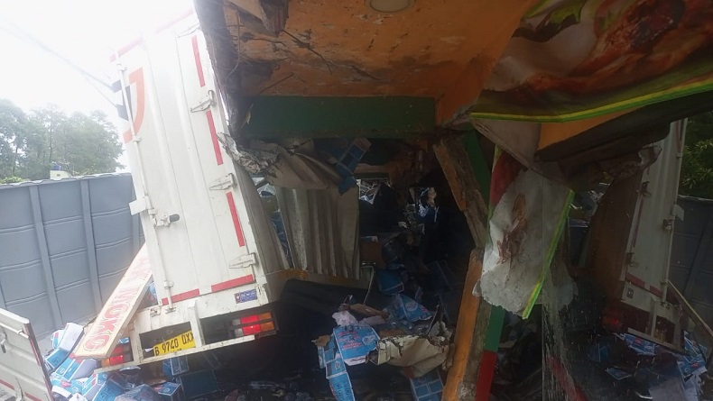 Terungkap, Penyebab Kecelakaan Beruntun di Puncak Bogor karena Rem Blong