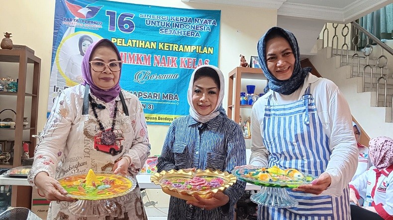 Dorong UMKM Naik Kelas, Caleg Partai Perindo Dyah Anita Gelar Pelatihan