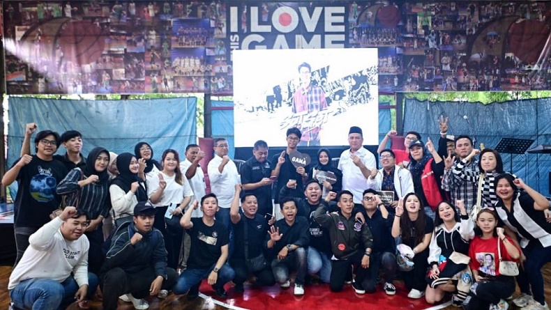 Alam Ganjar Ungkap Sosok Pemimpin Idaman Anak Muda saat Bertemu Milenial Palembang