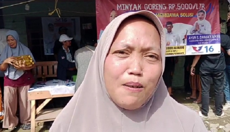 Warga Bekasi Bahagia Bazar Murah Partai Perindo Sangat Bantu Masyarakat Kecil 