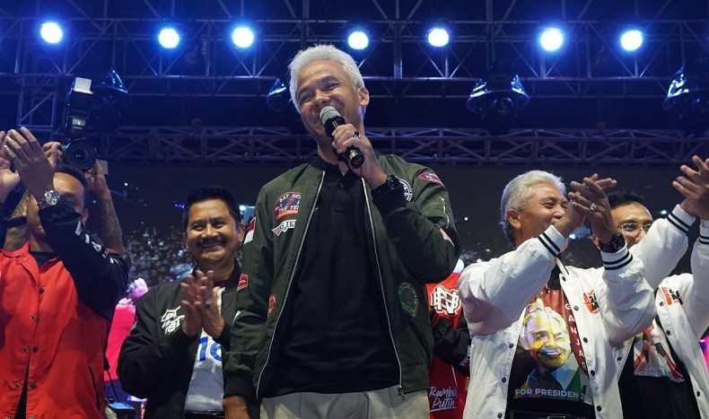 Safari Politik ke Sukoharjo, Ganjar Disambut Puluhan Ribu Warga