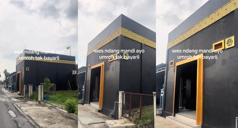 Viral, Rumah dengan Desain Menyerupai Ka'bah di Solo, Netizen: Jadi Inspirasi