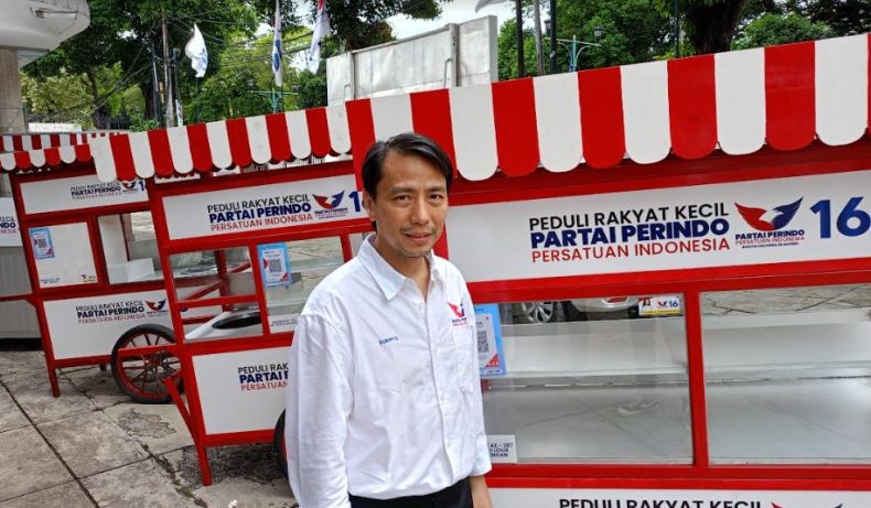 Caleg Perindo Suripto: Program Gerobak Dagang Bantu Sejahterakan Masyarakat 