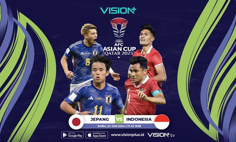 Link Live Streaming Timnas Indonesia Vs Jepang di Piala Asia 2023, Garuda Memburu Tiket 16 Besar