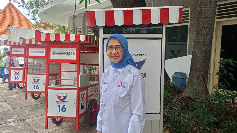 Pembagian Gerobak Partai Perindo Bentuk Kepedulian kepada Rakyat Kecil