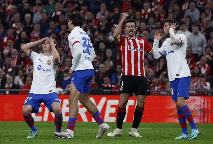 Hasil Copa del Rey: Barcelona Keok Dilibas Athletic Bilbao