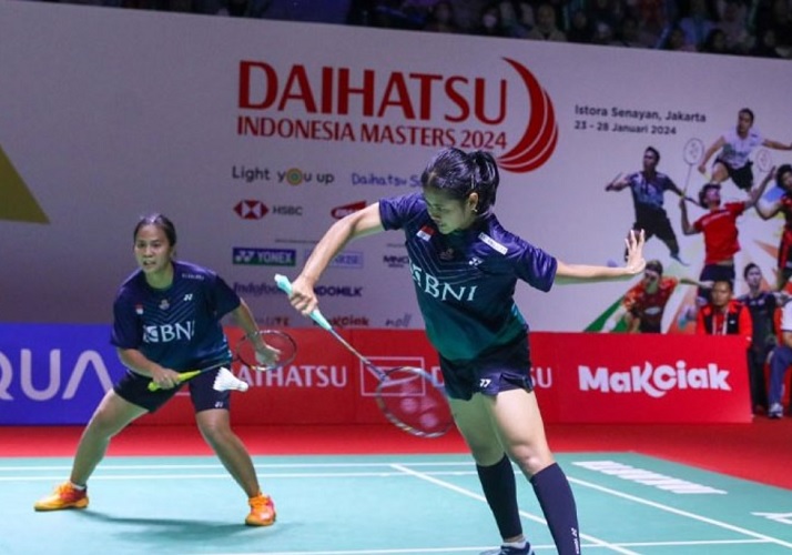 Hasil Indonesia Masters 2024: Jesita/Febi Disingkirkan Wakil Denmark