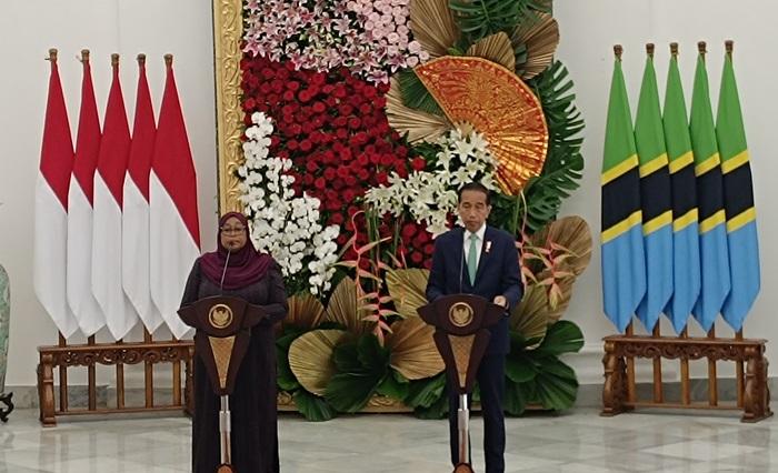 Bertemu Presiden Tanzania, Jokowi Bahas Blok Mnazi Bay hingga Komitmen RI Penuhi Kebutuhan Obat
