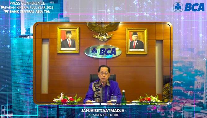 BCA Cetak Laba Bersih Rp48,6 Triliun Sepanjang 2023