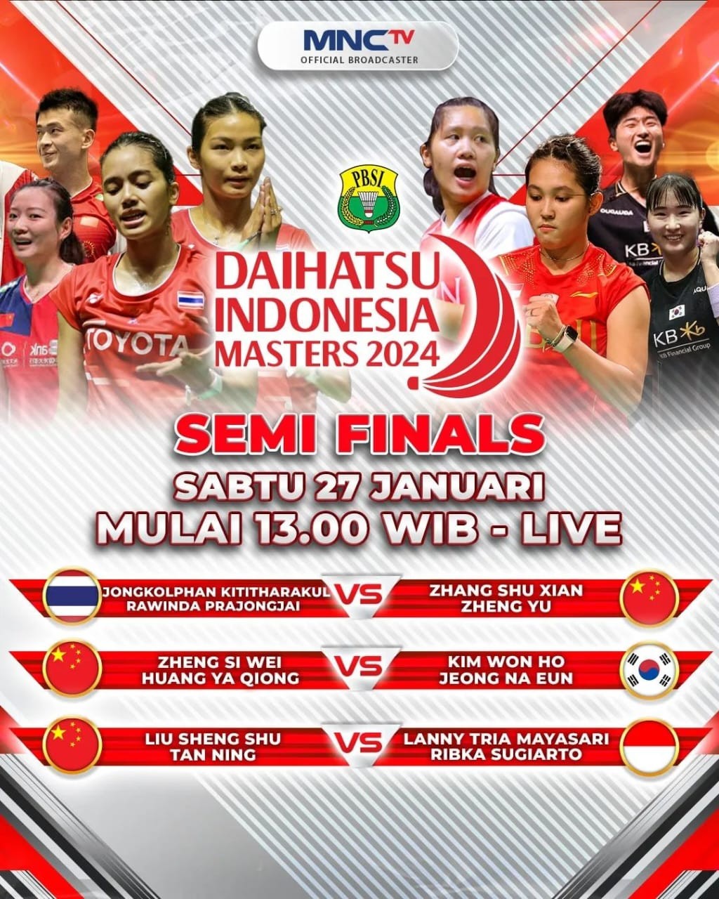 Ganda Putri Indonesia, Lanny Tria Mayasari/Ribka Sugiarto Hadapi Liu Sheng Su/Tan Ning di Semifinal Indonesia Masters 2024