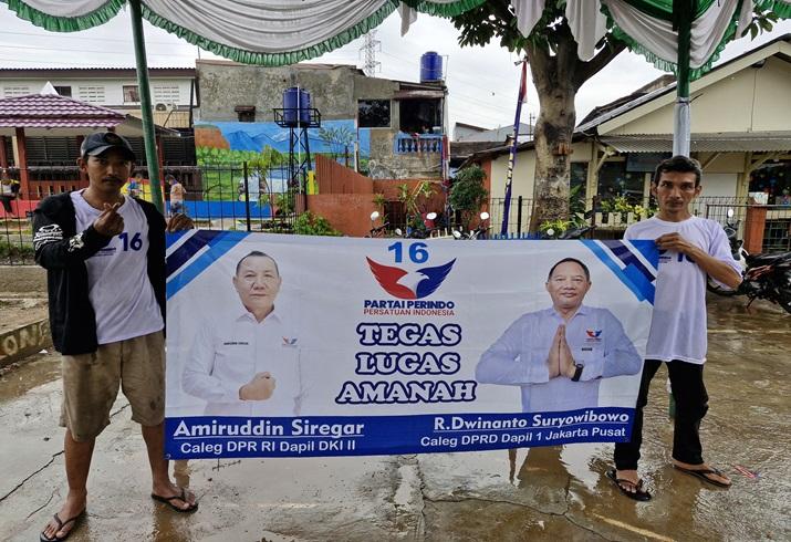 Serap Aspirasi Warga Cempaka Putih, Caleg Partai Perindo Akan Perjuangkan Harapan Rakyat