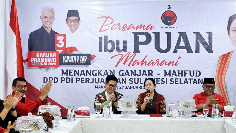 Di Makassar, Ketua TPN Arsjad Rasjid Tegaskan Ganjar Presiden Rakyat, Mahfud MD Pendekar Hukum