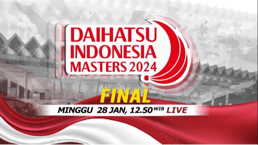 Jangan Lewatkan Final Indonesia Masters 2024 Siang Ini, Live di iNews