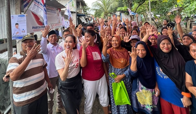 Caleg Perindo Lisa Komitmen Tingkatkan Pendapatan Masyarakat, Bakal Berikan Latihan UMKM