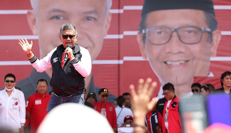 Kampanye di Lampung, Hasto Minta Pendukung Jaga Suara Ganjar-Mahfud agar Tak Dicuri