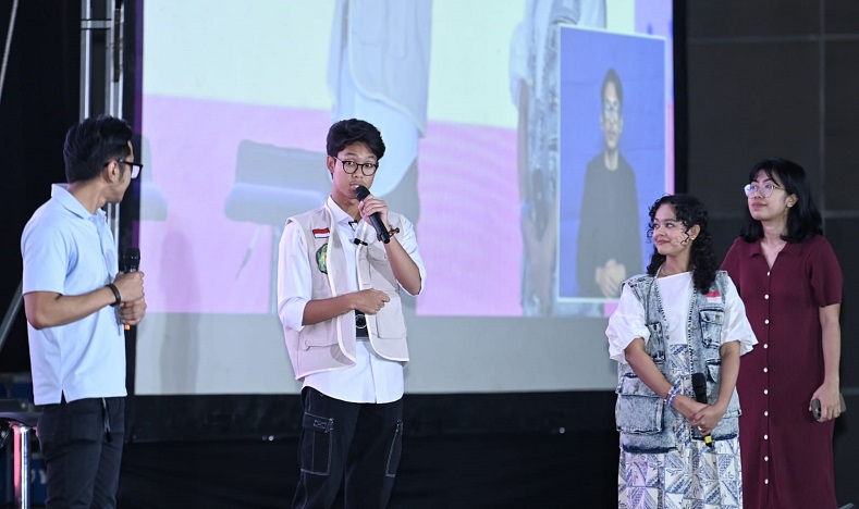 Alam Ganjar Hadiri Festival Pemilu di Jakarta, Bahas Program Unggulan Internet Gratis