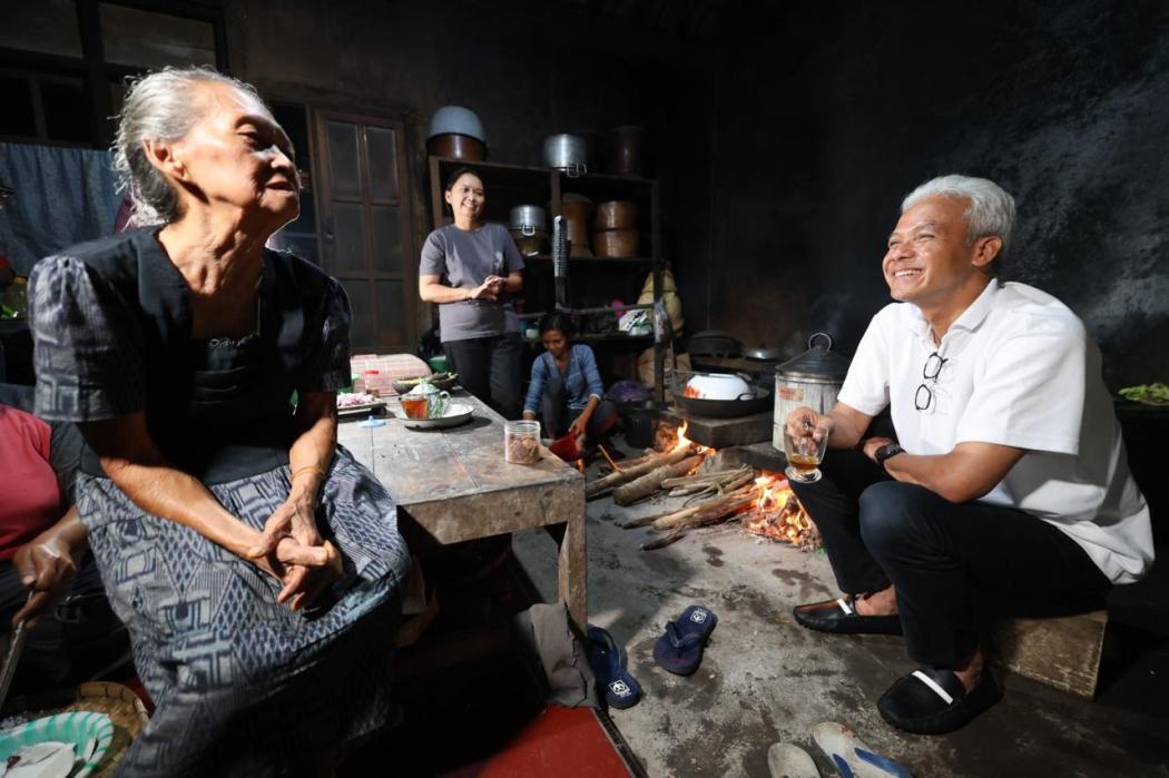 Nginap di Kulonprogo, Ganjar Disambut Hangat Warga