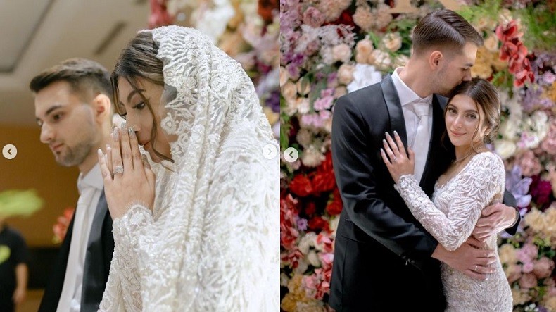 5 Potret Pernikahan Sarah Keihl, Selebgram yang Sisi Gelapnya Dibongkar Mantan Pacar 