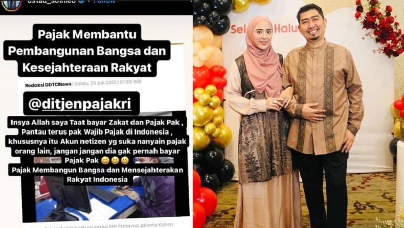 Ditjen Pajak Pantau Unggahan April Jasmine di TikTok, Ustad Solmed: Kami Taat Bayar Pak