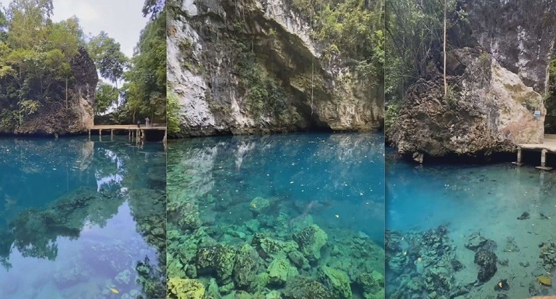 Kampung Unik di Sulawesi, di Desa Terpencilnya Ada Danau Cantik Berwarna Biru Bikin Takjub