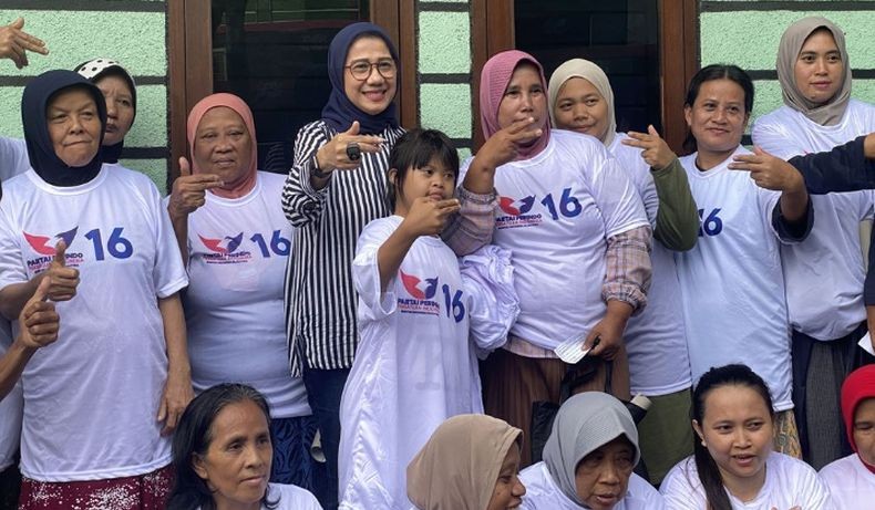 Temui Warga Pasar Minggu, Caleg Perindo Alva Ruslina Janji Perjuangkan Pendidikan Setara