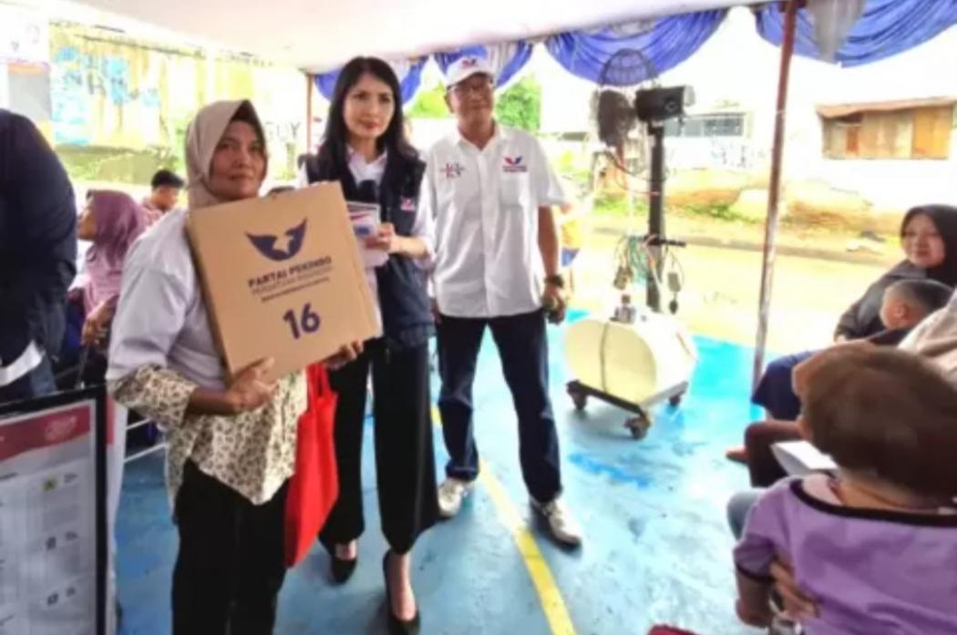 Caleg Perindo Johannes Sebut Banyak Emak-Emak Ingin Ketemu Liliana Tanoesoedibjo