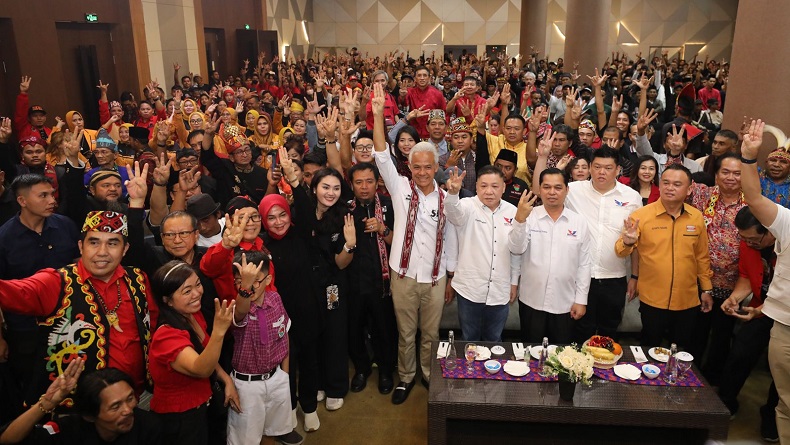 Jadi Tokoh Paling Toleran, Ganjar Didukung Masyarakat Lintas Etnis Kalbar