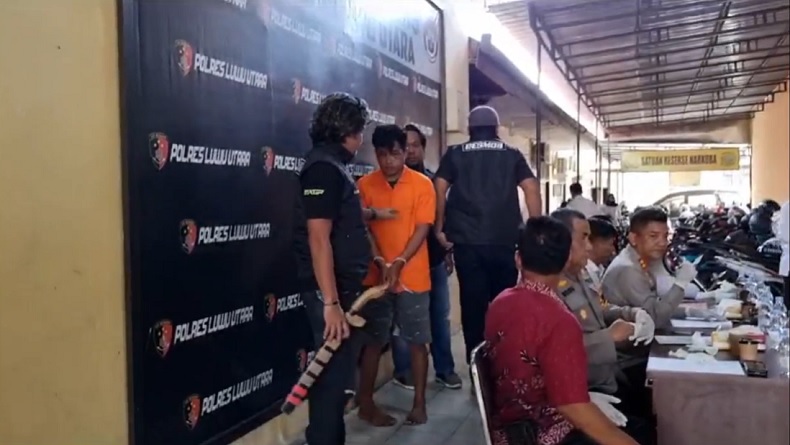 Halusinasi Pengaruh Miras, Pria di Luwu Utara Tebas Leher Teman hingga Luka Menganga