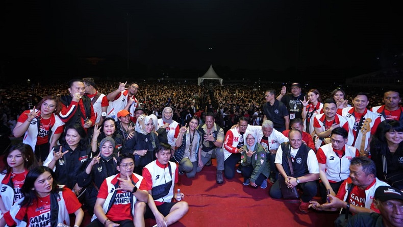 Ribuan Warga Jakarta Utara Solid Dukung Ganjar-Mahfud di Pilpres 2024