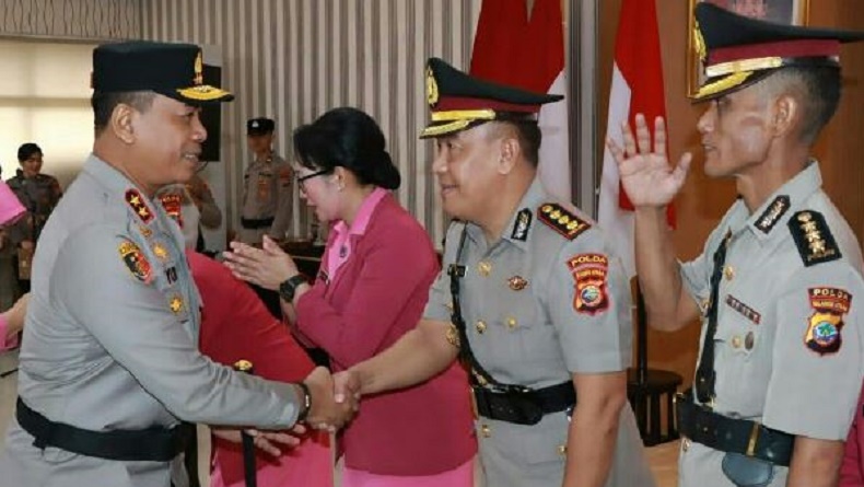 Kapolda Sulut Pimpin Sertijab 3 Pejabat dan Kapolres Bitung, Ini Daftarnya