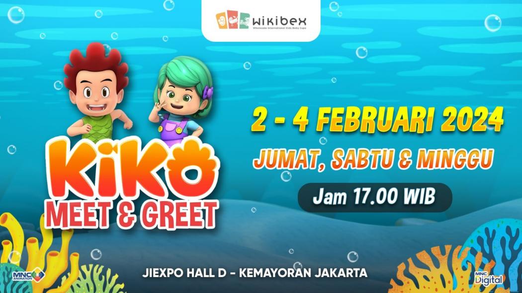 KIKO Bakal Hadir dalam Acara Wikibex di JIExpo Kemayoran pada 2-4 Februari 2024