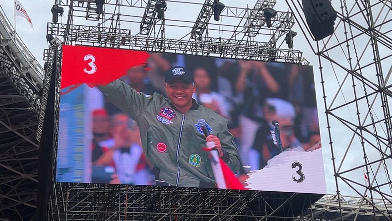 Kampanye Akbar di GBK, Ganjar Sebut Sudah Datangi 315 Titik hingga Menginap di Rumah Warga