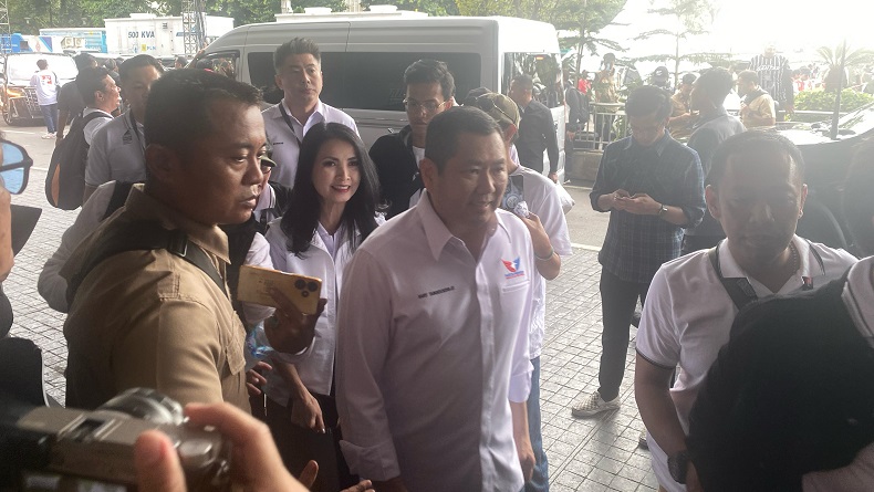 HT dan Liliana Hadiri Kampanye Akbar Ganjar-Mahfud di GBK