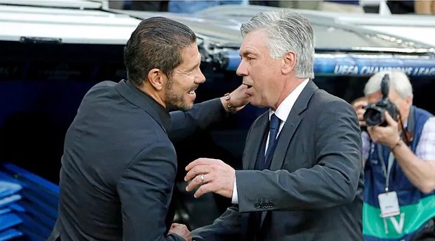 Jelang Real Madrid Vs Atletico Madrid, Carlo Ancelotti Puji Diego Simeone